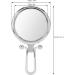 Magnifying Mirror Adjustable the Angle Cosmetic Mirror Double Sided for Girl Women Gift for Home Bathroom Bedroom - Buy Online on GoSupps.com
