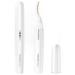 TOUCHBeauty Heated Eyelash Curler Electric Eyelash Curler Double Heating Wires Wand-Shaped Tip Temperature Sensor Fast Heat Curled Lasting for Eye Beauty Makeup White