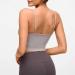 iOoppek Women's Sexy Back Gym Vest with Chest Pad - Stylish Yoga Sling Bustier for Fitness & Exercise - Buy Online on GoSupps.com