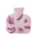 Heat bottle with reference 1l Sweet Cartoon Hand warm hot water bottle Large heat bottle Portable hand warmers Girl Bag Handfoots Hot Water Pink Pink Leaf (19.5*20cm/7.64*7.87in)