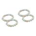 COHEALI 4 Pcs Blue Ball Bracelet Girls Bracelets Chakra Stone Beads Design Bracelet Tibet Shoushan Stone As Shownx2pcs 16X16CMx2pcs