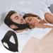 Anti Snoring Chin Strap - Adjustable Snore Stopper for Natural and Comfortable Sleep - Effective Snoring Solution for Men and Women - Black - Buy Online on GoSupps.com