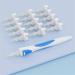 Q-Grips Earwax Removal-Spiral Earwax Remover Tool Reusable Twist Earwax Removal Kit Safe Silicone Ear Cleaner with 16 Pcs Soft and Flexible Replacement Heads for Adults and Kids(Blue)*Smallwoods TS*