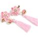 ibasenice 1 Pair Tassels Hairclips Hair Barrettes for Girls Hair Accessories for Girls Flower Hair Accessories Polymer Clay Cane Kids Hair Accessories Qipao Chinese Style Pair Clip Child - Buy Online on GoSupps.com