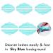 Shop Libeauty Eyelash Lift Pads - Reusable Silicone Lash Lift Shields 5 Sizes for Perfect Eyelash Perming & Curling - International Shipping - Buy Online on GoSupps.com