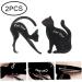 2PCS Cat Eyeliner Template Premium PVC Material Smoky Eyes Makeup Applicators Cat Shaped Eye Liner Guide Stencil Tool For Makeup Beginner Beauty - Buy Online on GoSupps.com