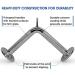 Yes4All LAT Pull Down Cable Attachment Tricep Press Down V-Bar Diamond Knurl Handle - Chrome - Buy Online on GoSupps.com