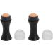 Oil Absorbing Face Roller 2pcs Professional Portable Reusable Oil Control Roller for Women for Daily Life Work - Buy Online on GoSupps.com