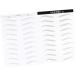 FOMIYES 4 Sheets Pairs Makeup Tools Makeup Stencil Women Eyebrow Tattoos Cosmetic Artificial The Lazy 6d - Buy Online on GoSupps.com