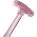 Soft Silicone Tongue Brush - Pink Rose | Effective Oral Cleaning Brush for Fresh Breath & Tongue Care - International Shipping Available - Buy Online on GoSupps.com