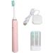Smart Electric Toothbrush - IPX7 Waterproof Powerful & Portable for School (Pink) | Best International Shipping - Buy Online on GoSupps.com