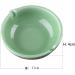 MULHUE Jade Green Porcelain Ink Dish for Calligraphy and Sumi-e Painting - Buy Online on GoSupps.com