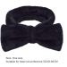 Makeup Headbands Spa Bow Washing Face Hair Band Towel Wrap Coral Fleece Elastic for Shower Sports Black Spa Headband - Buy Online on GoSupps.com