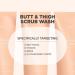 Butt & Thigh Scrub Wash | Exfoliating Booty Scrub for Acne Cellulite Ingrown Hair Bikini & Razor Bump | Calming and Soothing Butt Scrub for Sensitive and Acne Prone Skin | Formulated with Rosemary Extract Centella Asiatica and other natural ingredients |  - Buy Online on GoSupps.com
