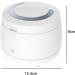Zilo Pod Dental Zilo Pod Dental Cleaner 48000Hz Nettoyeur de proth ses dentaires 220ML Nettoyeur de dentiers Nettoyeur portable pour prot ge-dents appareils dentaires bijoux (Blanc) - Buy Online on GoSupps.com