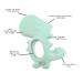 Brushing Buddy: 2-in-1 Silicone Teether and Mouth Prop Toy - Mint - Buy Online on GoSupps.com