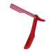Sharpend Professional Barber Straight Edge Razor | Single Edge Barber Knife with 10 Disposable Stainless Steel Blades - Ideal for Men - Buy Online on GoSupps.com