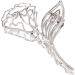 Limtula Internet Celebrity Taking Photo Ponytail Hair Claw with Rose Shape Shinning Hair Catch for Woman Teens High Ponytail Three dimensional si - Buy Online on GoSupps.com