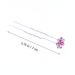 Beaupretty Crystal Hairpins - 20pcs Rose Rhinestone Hair Clips for Bridal & Wedding - Pink Hair Jewelry Accessories - Buy Online on GoSupps.com
