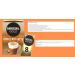 Nescafe Gold Toffee Nut Latte Instant Coffee Contains 48 Toffee Sachets Bundled With 48 x Temas Store Coffee Stirrers & 1 x Reusable Coffee Cup| Coffee Gift Set | Coffee Sachets Individually Wrapped - Buy Online on GoSupps.com