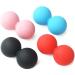 Buy Gleavi 3-St Joint Massage Globe Balls - Peanut Ball Massage Gear for Fitness Studio | 3-Piece Set - Black - Buy Online on GoSupps.com