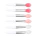 Healifty 6Pcs Silicone Lip Applicator Lipstick Applicator Silicone Lipstick Brushes for Lip Make Up