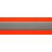 BioThane sold by the meter Gold Super Flex Reflex 25-38 mm wide approx. 1.5 mm thick 2 colours 38 mm neon orange