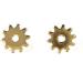Black Spur Rowels - 1 1/8 inch Cloverleaf Design | AJ Tack Wholesale - Buy Online on GoSupps.com
