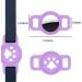 Coholl Protective Cover for Apple AirTag - 3 Pack Silicone Shell for Pet Collars GPS Finder Case for Dogs & Cats Bright Pink & Purple Holders for Kids & Seniors - Buy Online on GoSupps.com