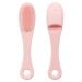 Luckious Premium Silicone Nose Brush - The Ultimate Solution for Blackhead Removal and Pore Cleansing Pink