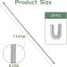 Spiral Corset Boning Set - 24 Metal Steel Pieces with Tips for Sewing Corsets and Costumes - Buy Online on GoSupps.com