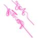 10Pcs Plastic DIY Bride Straws Bachelorette Party Bridal Shower Decoration Bride-to-Be Straw Birthday Wedding Decoration Clear Plastic Straws Bulk - Buy Online on GoSupps.com