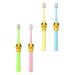 TOYANDONA 4pcs Kids Extra Toothbrush with 10000 Bristles Cartoon Duck Micro Nano Manual Toothbrushes Sensitive Gums Toothbrushes Adult Kid Tooth Brush