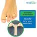 ViveSole Toe Sleeve Protector Tubes with Gel Lining - 6 Pack for Bunion, Hammer Toe, Callus Corn, Blister - Large Size - Buy Online on GoSupps.com