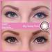 Buy Matlens EOS Pink Colored Contact Lenses - Big Eyes Without Prescription | Includes 2 Lenses Contact Lens Case & 50ml Care Solution - Buy Online on GoSupps.com