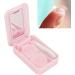 Ankroyu Portable Travel Contact Lens Box - Pink Storage Container with Mirror & Tweezer for Easy Use at Home or on the Go - Buy Online on GoSupps.com