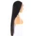 SHIYID Synthetic Hair Lace Front Wigs for Women - Natural Black Long Straight Middle Part Wig - Buy Online on GoSupps.com