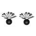 minkissy 2 Sets Diy Hair Dye Salon Hair Dye Diy Tool Hair Dye Applicator Brush Tools Hairpin