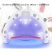 SoulQ UV LED Nail Curing Lamp 36W Nail Dryers for Gel and Regular Polish Smart Sensing Professional Gel Nail Light with LCD Display 3 Timer Setting for Salon and Home Use-USB Port (Pink) - Buy Online on GoSupps.com