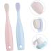 Minkissy 2-Pack Soft Manual Toothbrushes for Children - Gentle All-Round Cleaning for Toddlers & Babies - Ideal Kids Dental Care - Buy Online on GoSupps.com