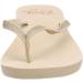 Buy Roxy Women's Napili Flip Flops - Stylish Beige 38 EU | International Shipping Available - Buy Online on GoSupps.com