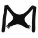 ULTECHNOVO Belt Holder Brace Shoulder Rest Posture Fixer for Women Support Belt Black Polyester