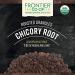 Frontier Co-op Organic Roasted Chicory Root 11.99 oz - Natural Coffee Substitute - Buy Online on GoSupps.com