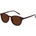 Stylish Myopia Nearsighted Glasses - Tinted Brown Polarized Sunglasses for Men & Women | Black & Tortoise Frames -0.50 - Buy Online on GoSupps.com