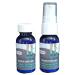Natural Shield Silver First Aid 1oz Combo Pack Brush on and Spray on Bandage for Cuts and Scrapes Woman Owned Small Business US Made