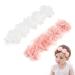 Roysmart baby girls headbands 2 pieces of baby hair band headband baby flower flirt strap with ripstand baby accessories hair jewelry suitable for gifts and parties