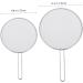 Zerodeko 2pcs Guard Skillet Lid Strainer Stainless Steel Frying Pan Oil Splatter Guard Spatter Shield Frying Splatter Oil Shield Stainless Steel Pan Fry Screen Splatter Screen Fried Sieve Silver 45.00X29.00X1.00CM - Buy Online on GoSupps.com
