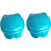 Best False Tooth Holder & Denture Care Case | Healeeved 2er Box for Prosthesis Adhesives & Bathing - Buy Online on GoSupps.com