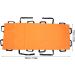 Folding Stretcher Patient Mover Rescue Transport Stretcher Emergency Stretcher Positioning Bed Pad Multifunctional Back Stretcher for Home Sports Venues Stretcher Orange - Buy Online on GoSupps.com
