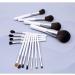 Shop DFHBFG Beauty Tools: 15-Piece Silver Ink Pattern Blush Brush Set - International Shipping Available - Buy Online on GoSupps.com